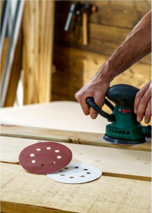 Actual product image Bosch Zubehör Random orbit sander sanding sheet set mixed grain (80, 120, 240)