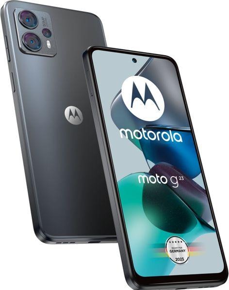Productafbeelding Motorola Moto G23 128GB Dual SIM Sorteren (128 GB, Matte Houtskool, 6.50", Dubbele SIM, 50 Mpx, 4G)