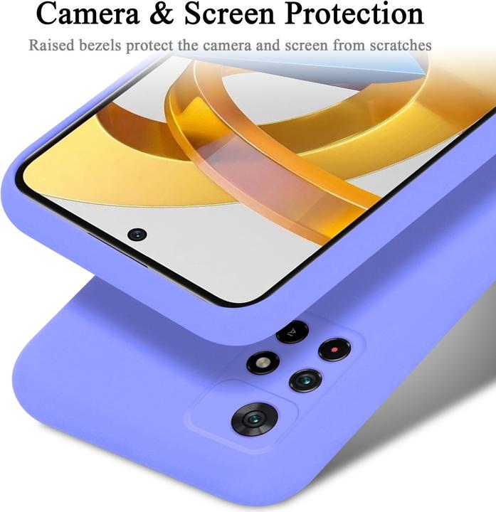 Image du produit Cadorabo TPU Liquid Silicone Case Housse pour Xiaomi POCO M4 PRO 5G (Xiaomi Poco M4 Pro 5G)