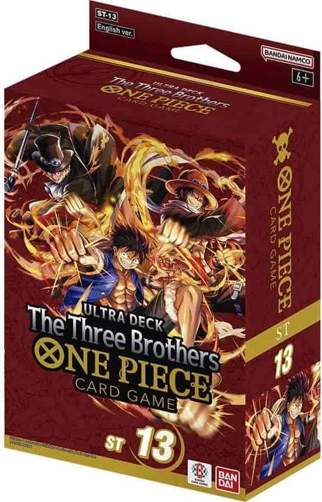 Actual product image One Piece - Ultra Deck - The Three Brothers - ST-13 - English (English, Deck)