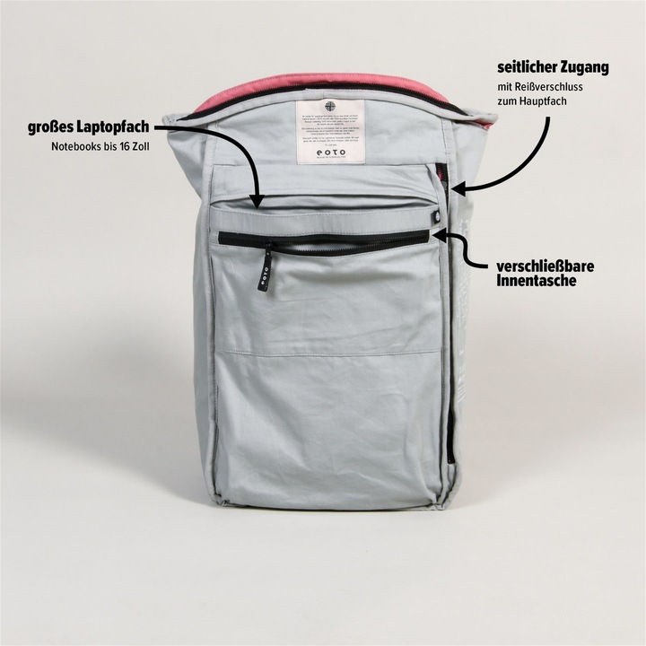 Produktbild Eoto Rucksack WATER ICE:OLATED Daypack, nachhaltig, 26 L (22 l)