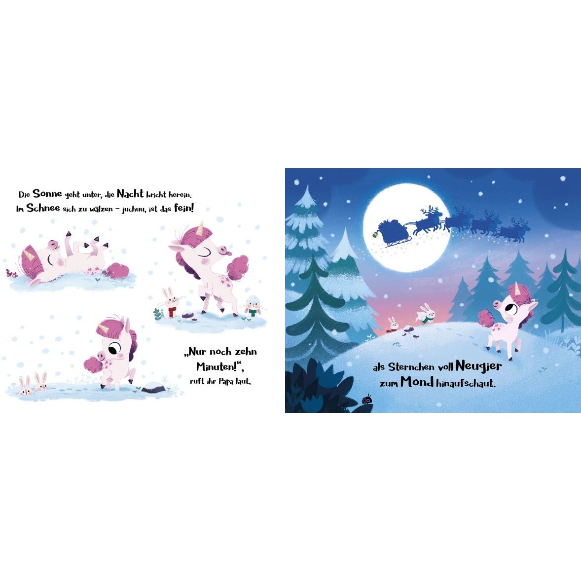 Thumbnail - Nur noch zehn Minuten bis Weihnachten, kleines Einhorn, Kinderbücher von Rhiannon Fielding, Susanne Weber, Chris Chatter...