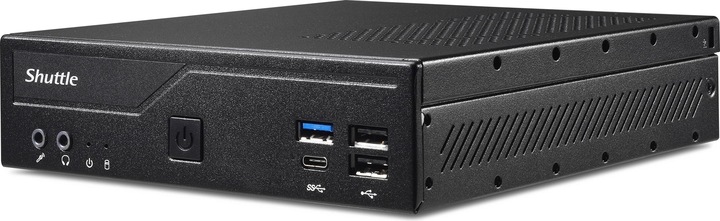 Produktbild Shuttle Barebone XPC slim DH610S Black (Intel Core i3)