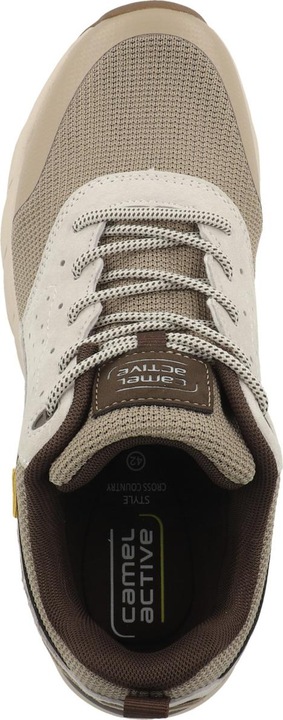 Produktbild Camel Active Sneaker pig nubuk/textile EGG/NATUR (46)