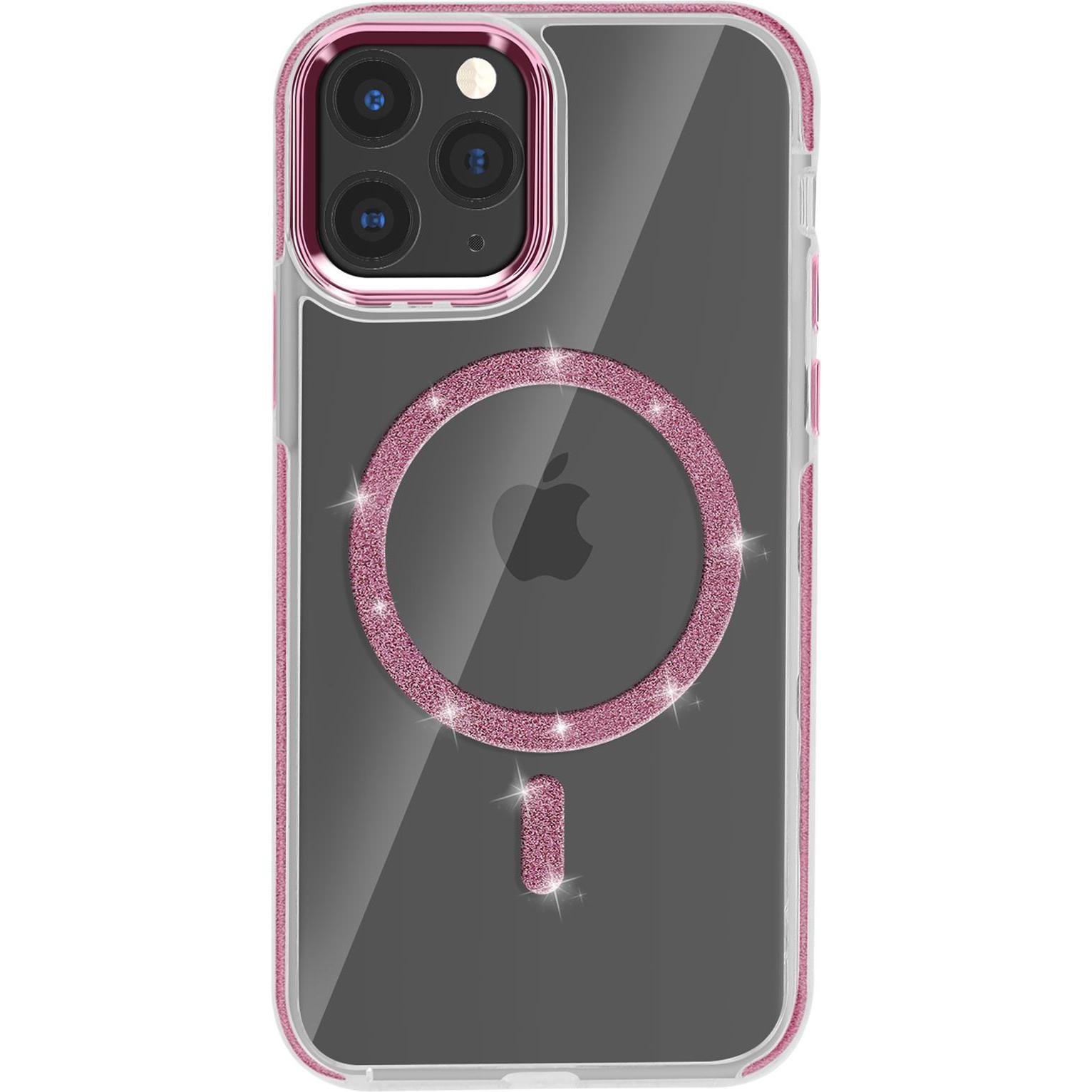 Thumbnail - Avizar MagSafe Glitzer (Apple iPhone 11 Pro Max), Smartphone Hülle, Rosa