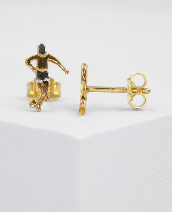 Image du produit Muau Football (750, Or blanc, Or jaune 18 K)