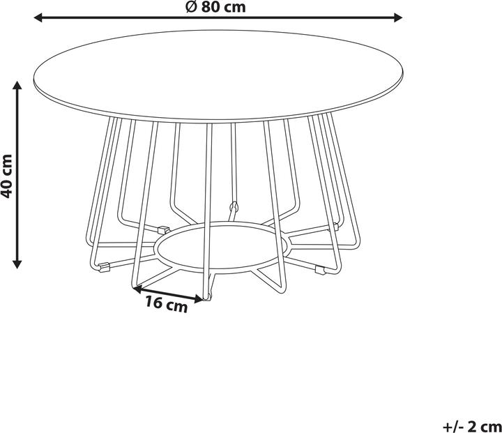 Image du produit Beliani Bernie