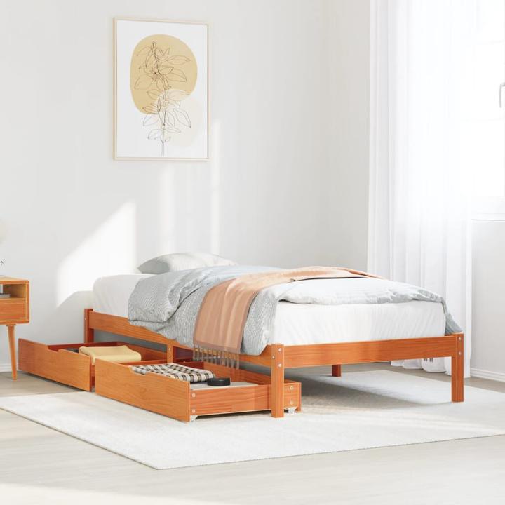 Produktbild vidaXL Bettrahmen (75 x 190 cm)