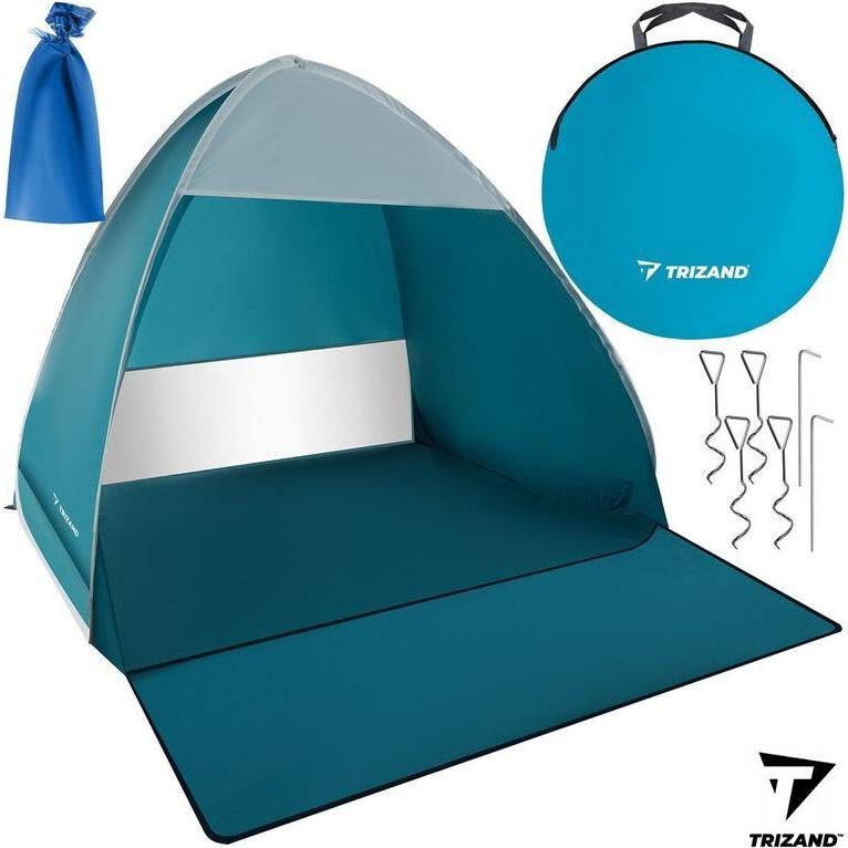 Trizand Strandmuschel Pop-up STRAND-ZELT für zwei Personen von (Strandzelt + Strandmuschel, 1.15 kg, 2 Personen) (45112493)