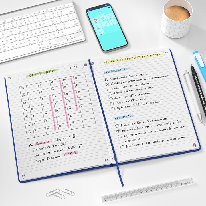 Image du produit Oxford Signature (B5, À rayures, Couverture rigide)