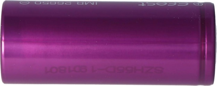 Immagine prodotto Efest Batteria ricaricabile Purple IMR26650, non protetta (1 pz., 26650, 5000 mAh)