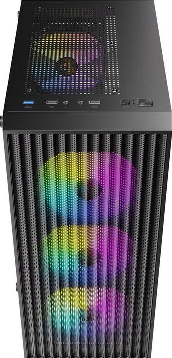 Immagine prodotto Antec Boitier Moyen Tour Atx Ax27 Elite RGB Avec Panneau Vitré (Noir) (ATX, ITX, mATX)