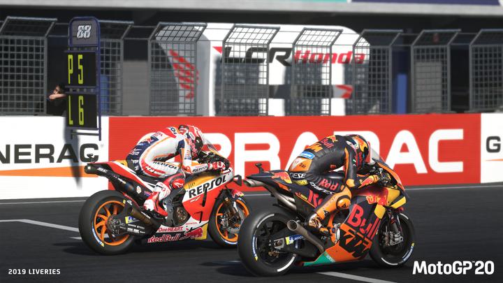 Actual product image Milestone MotoGP20 (Switch, Multilingual)