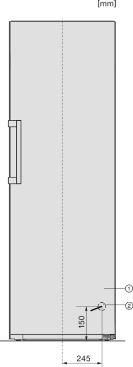 Produktbild Miele K 4776 DD Stand-Kühlschrank (351 l)