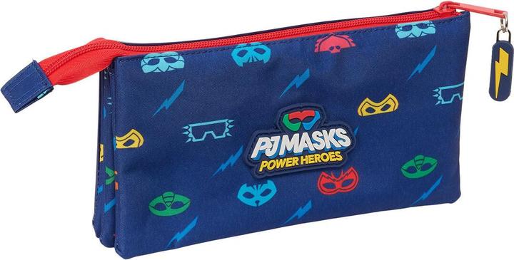 Produktbild PJ Masks Dreifaches Mehrzweck-Etui Ready Marineblau 22 X 12 X 3 Cm