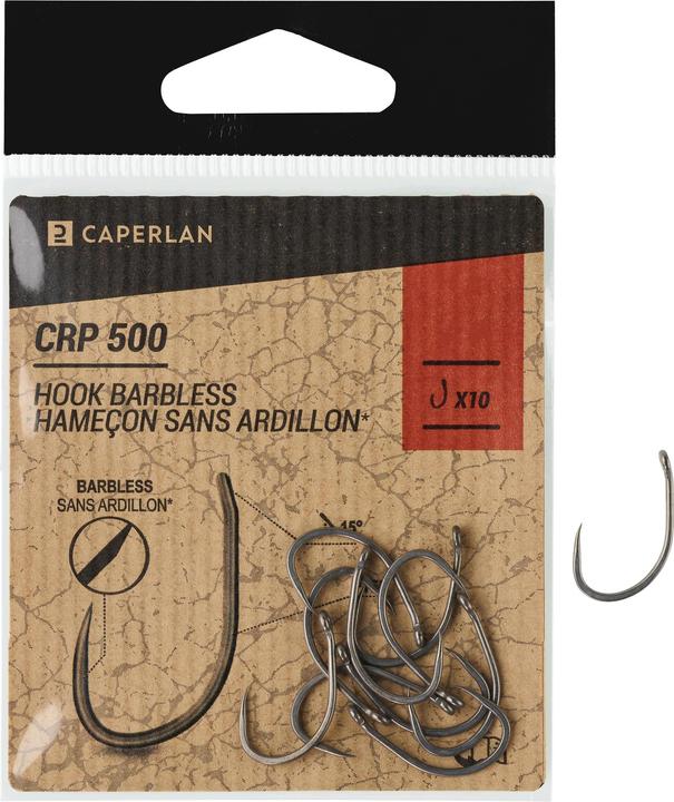 Actual product image Caperlan Hooks without barbs