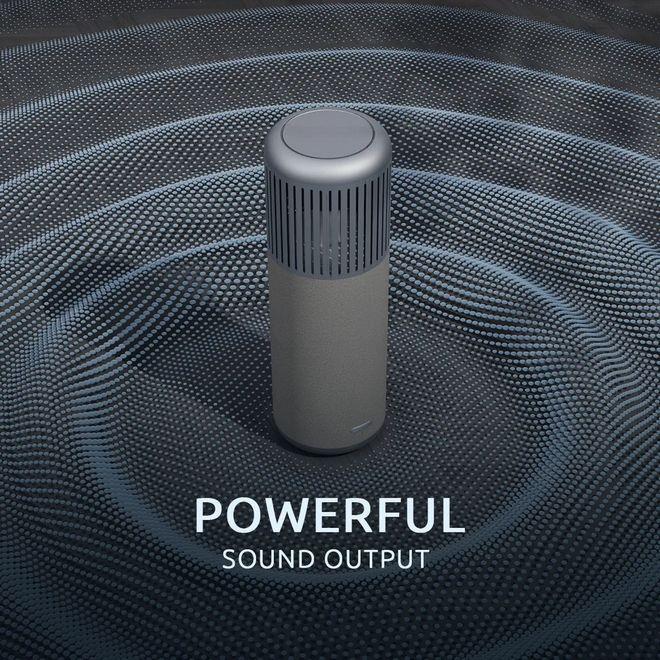 Image du produit HiFuture Wegde LED Haut-parleur Bluetooth (8 h, Fonctionnement sur batterie)