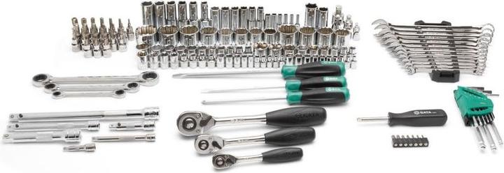 Productafbeelding SATA Doppenset 1/4,3/8,1/2" 150 stuks metrisch en imperiaal