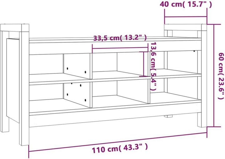 Image du produit vidaXL Uleia (110 cm)