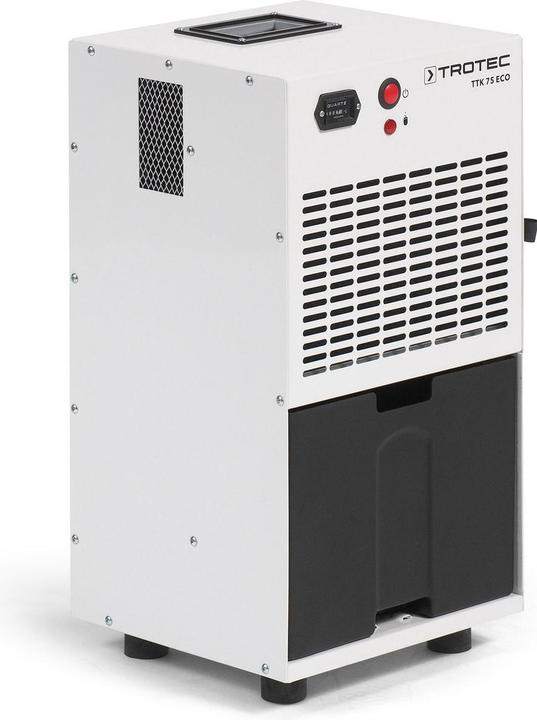 Trotec 1120001110 TTK 75 ECO Luftentfeuchter Bautrockner 20L/24H (45 m², 20 l/24h)