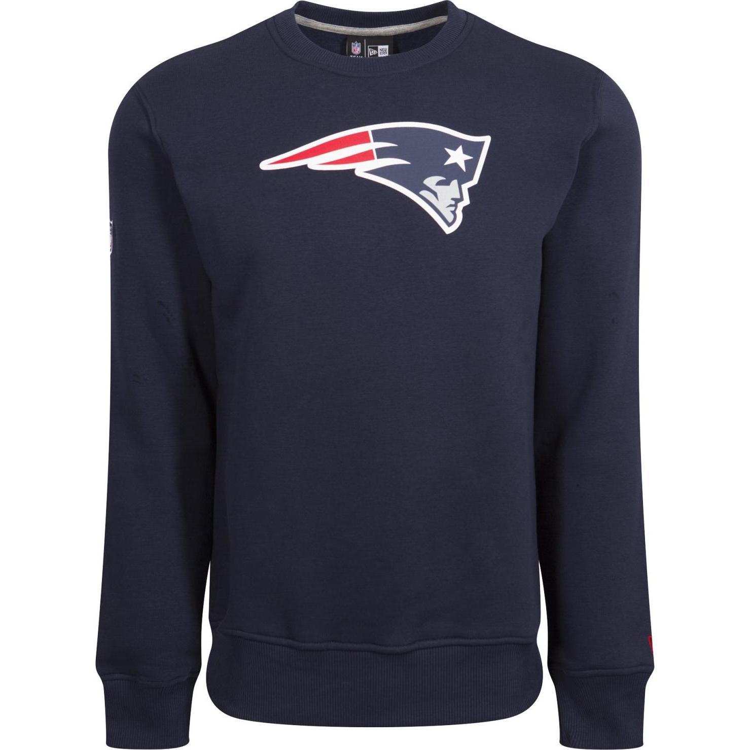 New Era, Unisex, Pullover, New England Patriots Sweatshirt, Blau, (L)
