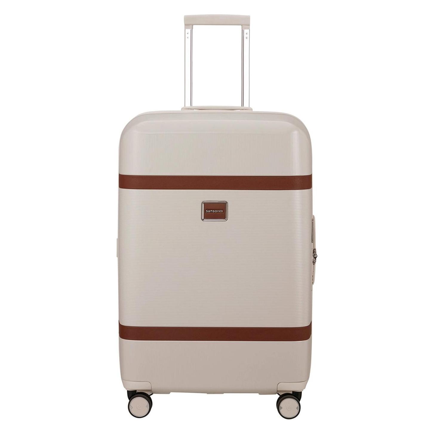 Samsonite, Koffer, Image Trolley Mit 4 Rollen Erweiterbar 69cm, Weiss, (86 l)