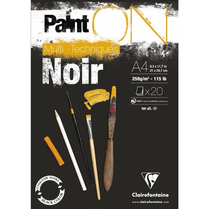 Produktbild Clairefontaine Paint'ON (250 g/m², 20x)