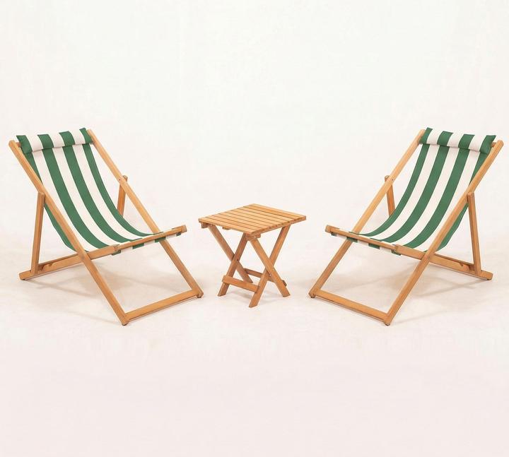 Kalune Design Myn03 Garden Table & Chairs Set (3 Pieces)