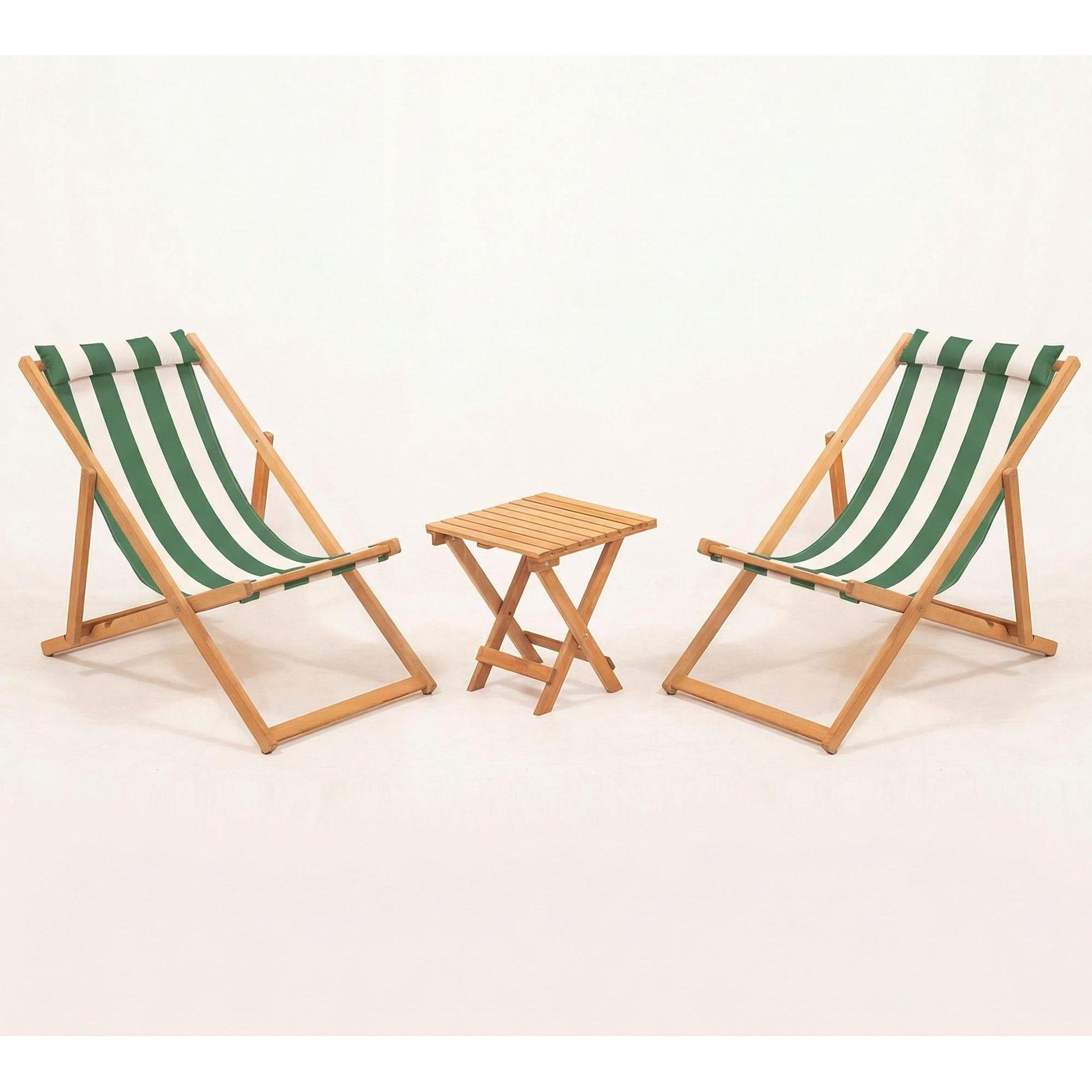 Kalune Design, Tavolo da giardino + Tavolo da balcone, Myn03 Garden Table & Chairs Set (3 Pieces)