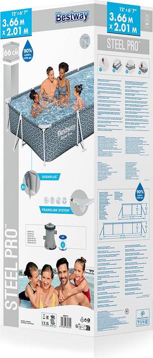 Produktbild Bestway Steel Pro Pool Set (3000 x 2010 x 660 mm)