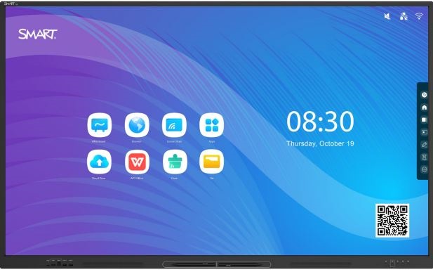 Image du produit SMART Technologies SMART Board GX065-V2 I/A Display 65p (3840 x 2160 pixels, 65")