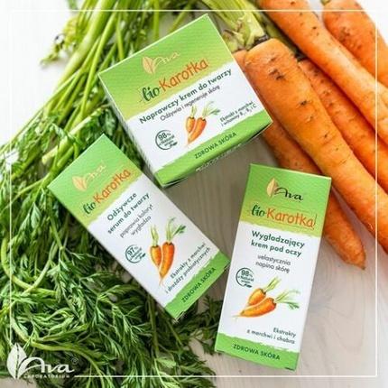 Produktbild Ava Cosmetics AVA Laboratory Bio Carrot Recovery Day Cream Serum Eye-Contour Cream (50 ml)