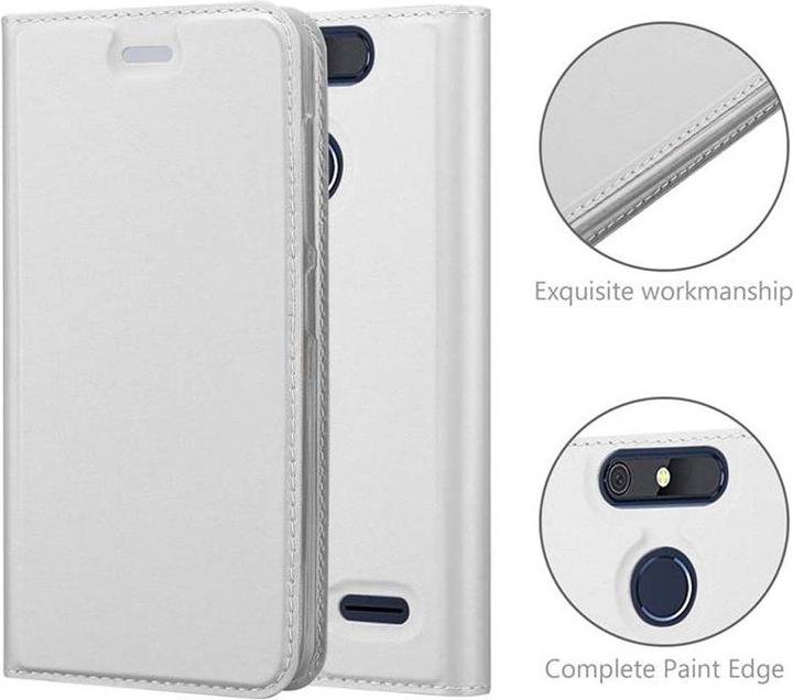 Actual product image Cadorabo Book Classy Style Cover (ZTE Blade V8 Mini)