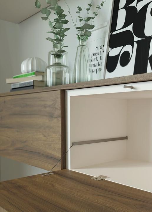 Actual product image Italiana Ferramenta Aluprofil Kiaro, max 550mm, schwarz