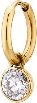 Actual product image Brosway Gold-Plated Single Earring With Zircon 2in1 Chakra Bhke128