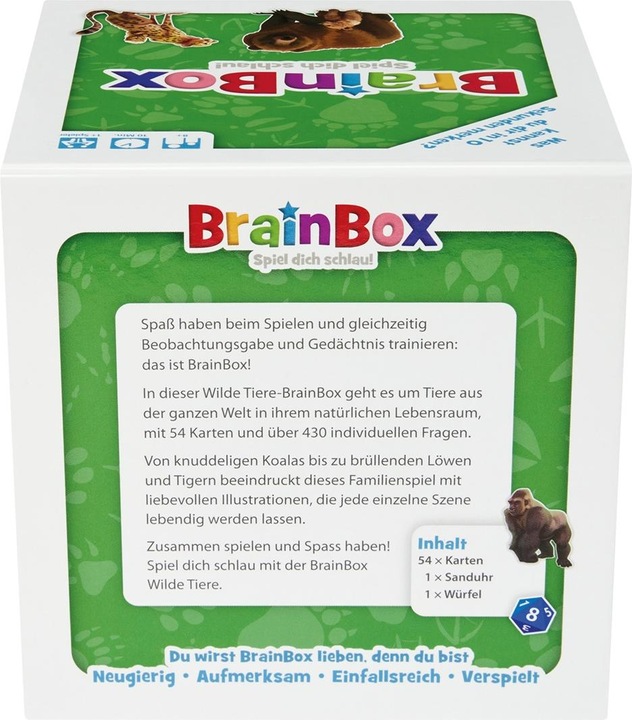 Immagine prodotto Brainbox Brain Box- Animali selvatici (Tedesco)