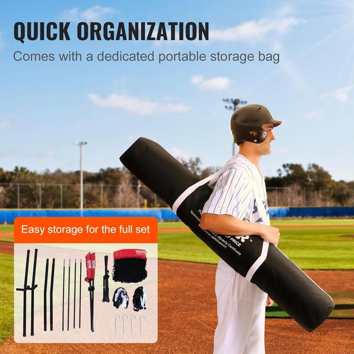 Actual product image Vevor Baseball Softball Practice Net