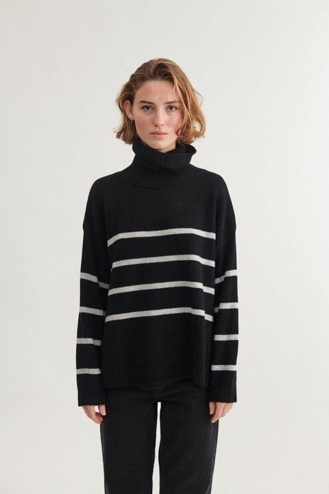 Image du produit Basic Apparel Lise Striped T-Neck (M)