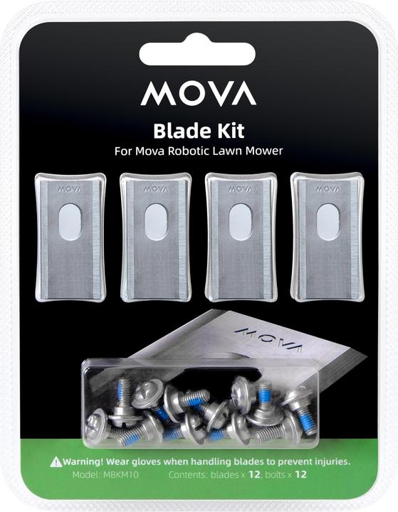 Immagine prodotto Mova 600 / 1000 Blade Kit Blade Kit (Robot falciante, Lame per tosaerba + lame di ricambio per macchine da giardino)