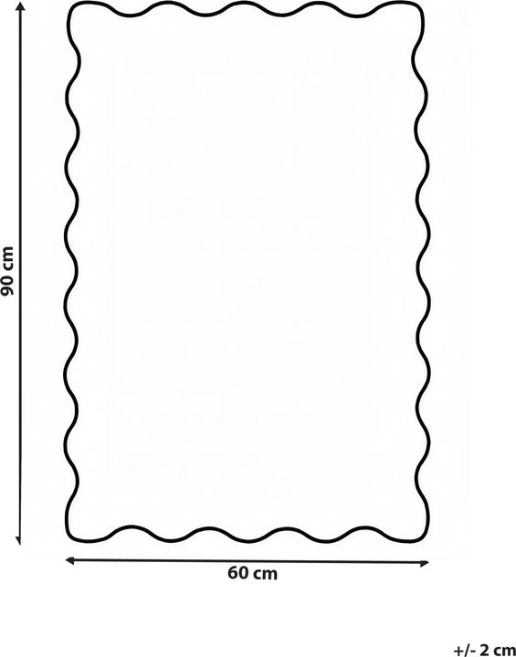 Produktbild Beliani Nangal (90 x 60 cm)