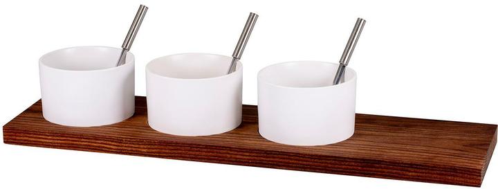 Actual product image Kadastar Snackschale Trio gross Dunkelbraun
