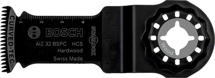 Produktbild Bosch Professional Zubehör HCS Tauchsägeblatt AIZ 32 BSPC Hard Wood, 50 x 32 mm, 5er-Pack