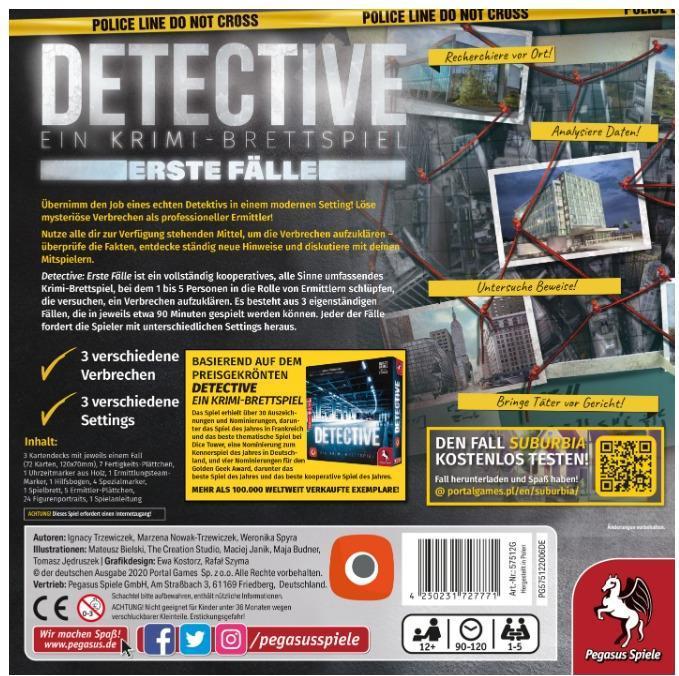 Produktbild Pegasus Detective: Erste Fälle (Deutsch)