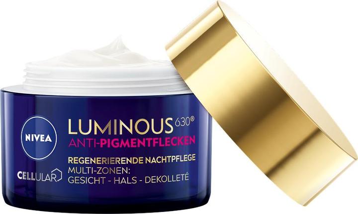 Image du produit NIVEA Crème de nuit Cellulaire Luminous630 anti-taches de pigmentation (50 ml, Crème 24h)