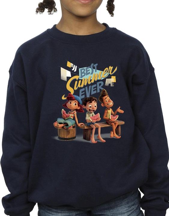 Produktbild Disney Luca Best Summer Ever Sweatshirt Mädchen (104)