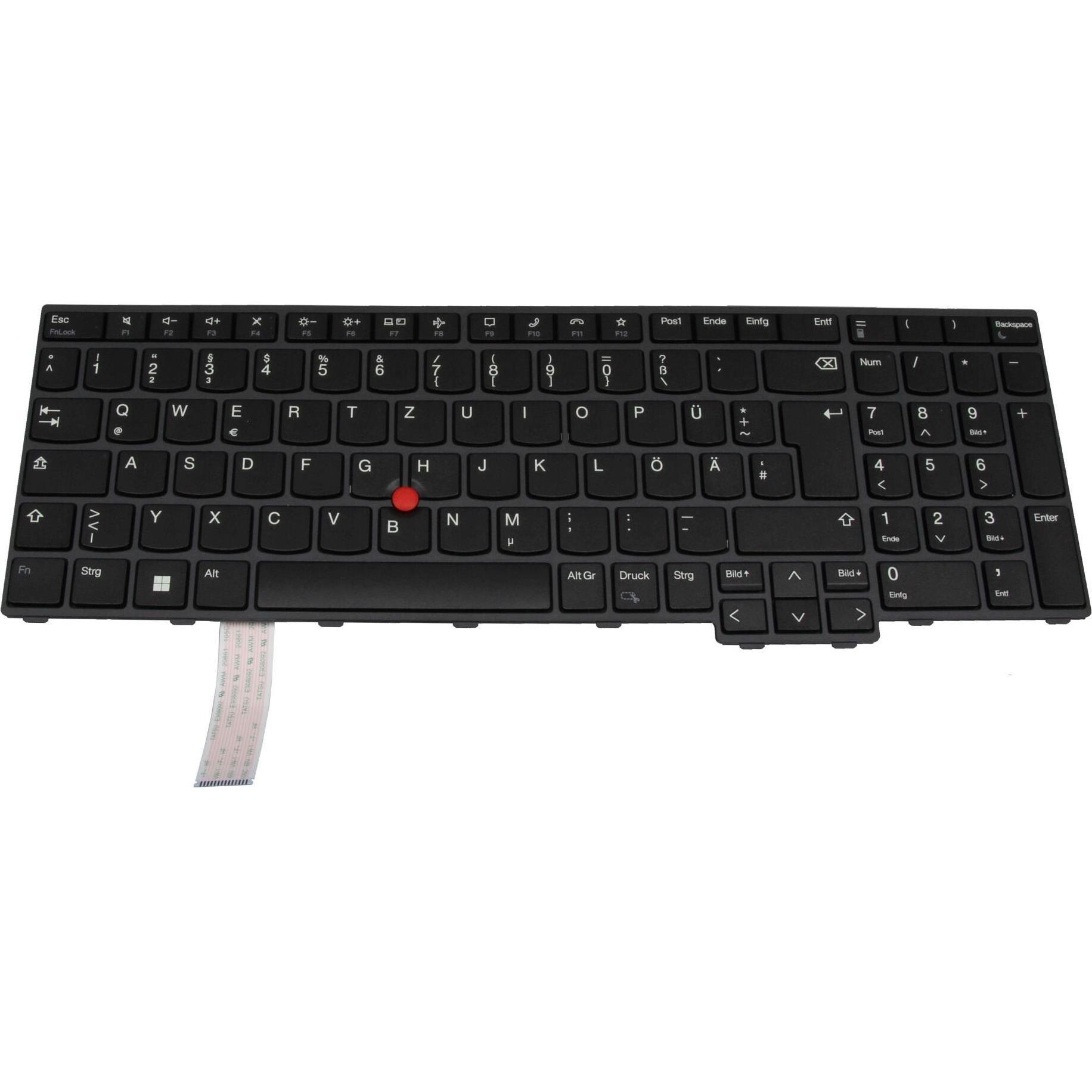 Lenovo 5N21D93808, Notebook Ersatzteile, Schwarz