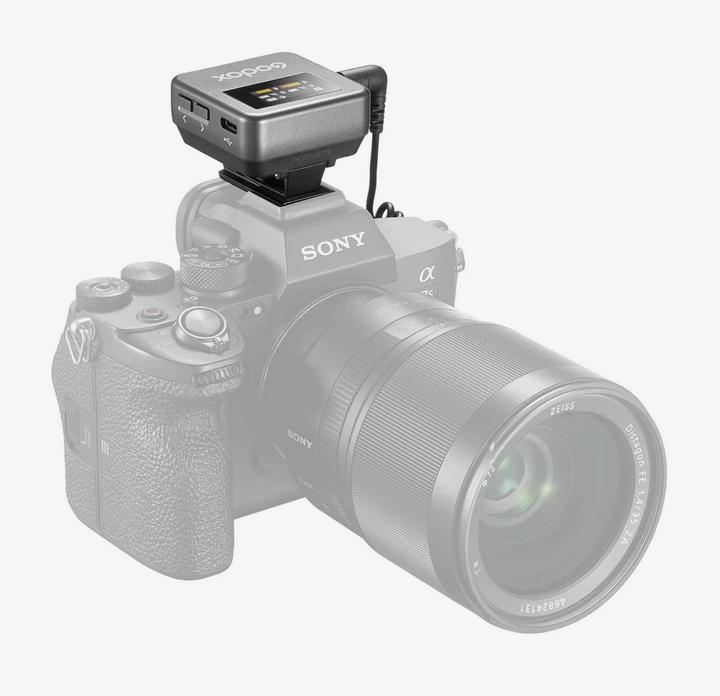 Actual product image Godox 2,4 GHz Zweikanal-Drahtlosmikrofonsystem mit Kugelcharakteristik