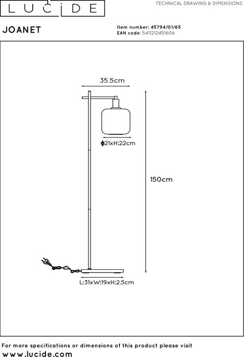 Immagine prodotto Lucide Joanet (E27)