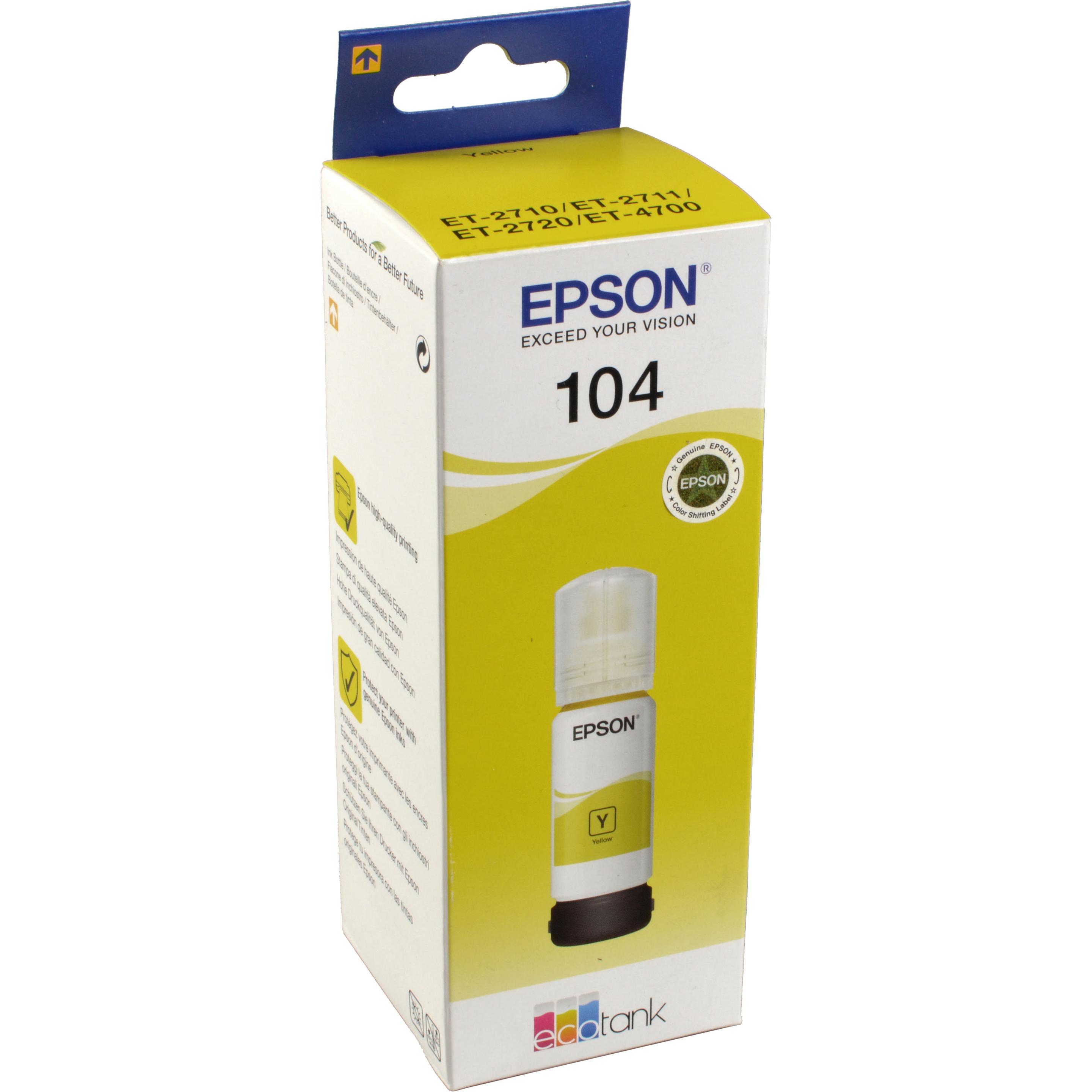 Epson, Druckerpatrone, 104 (Y)