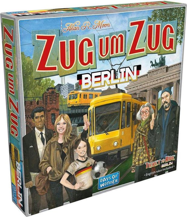 Productafbeelding Days of Wonder Ticket to Ride: Berlijn, bordspel, voor 2-4 spelers, vanaf 8 jaar (DE editie) (Duits)